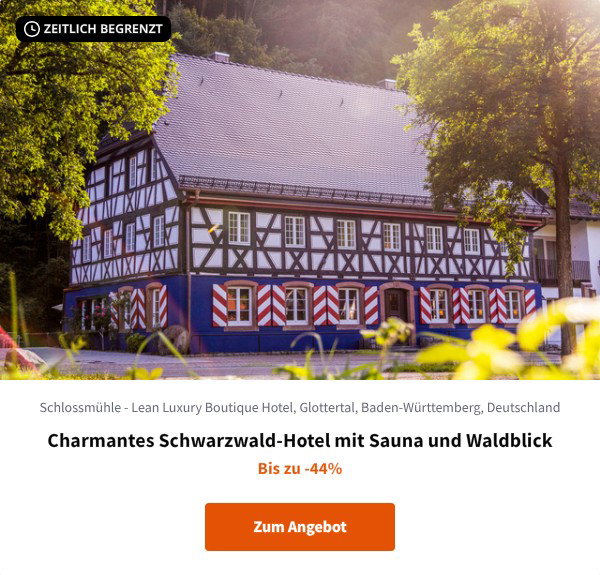 Charmantes Schwarzwald-Hotel mit Sauna und Waldblick