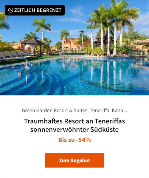 Traumhaftes Resort an Teneriffas sonnenverwöhnter Südküste