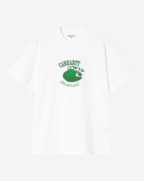 Carhartt WIP Don't Snitch T-Shirt | White