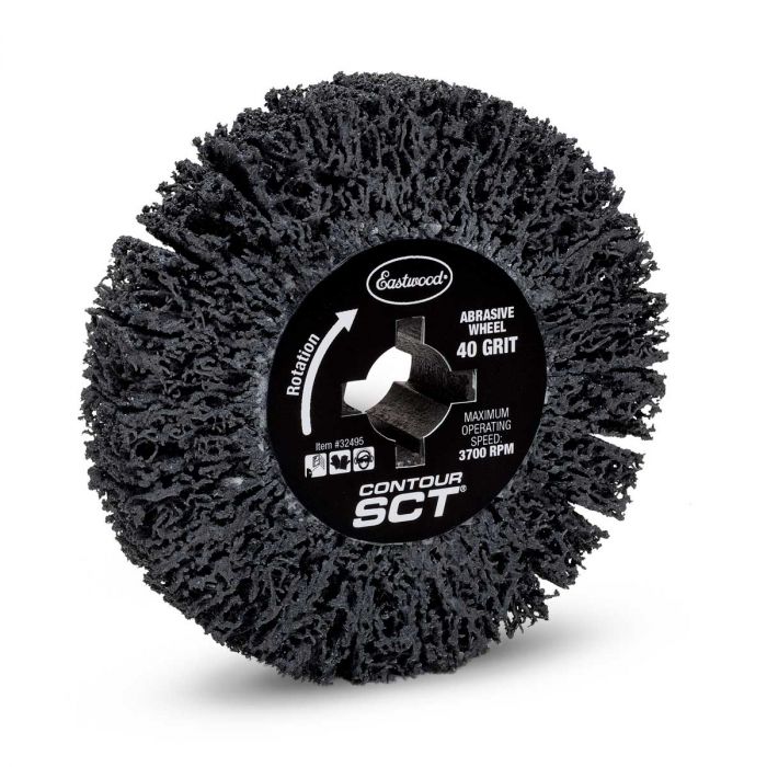 Eastwood Elite Contour SCT Narrow Abrasive Wheel 40 Grit 