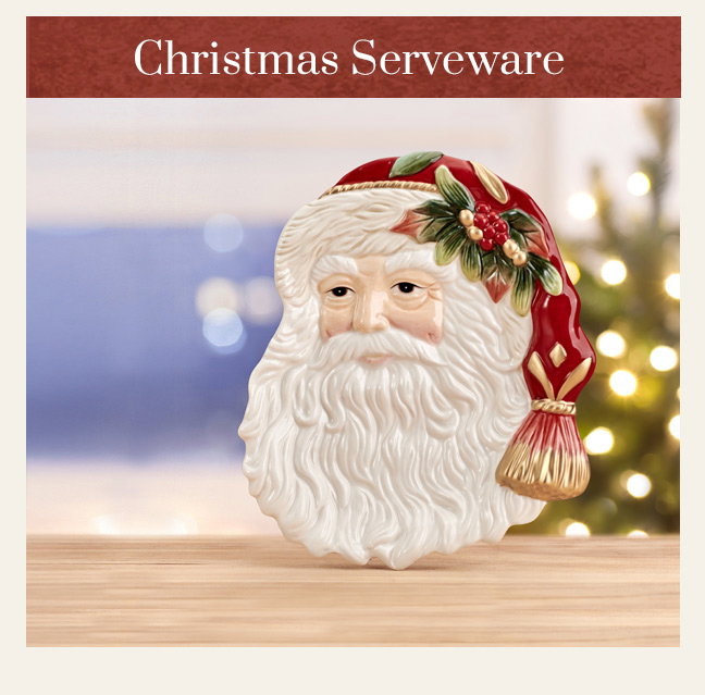 Save on Christmas Serveware