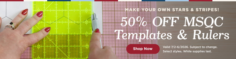 50% Off MSQC Templates & Rulers. Shop now. Valid through 7/6/26. Subject to change. Select styles. While supplies last.