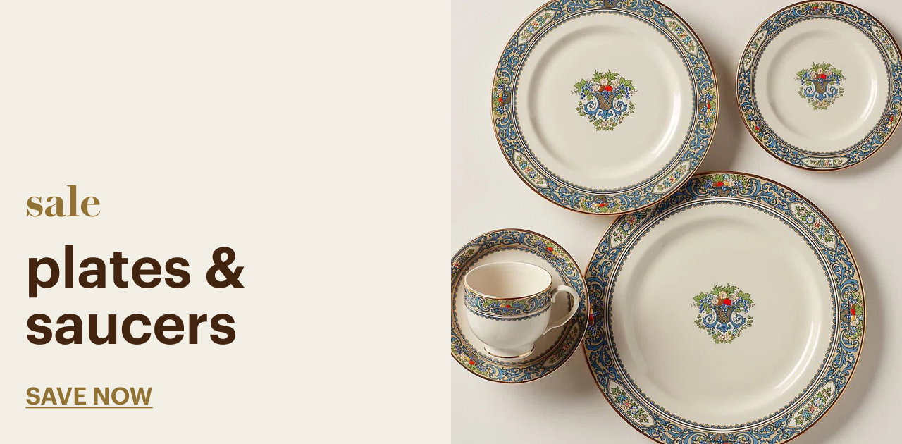 Plates & Saucers Sale