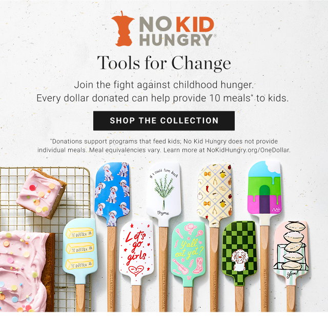No kid hungry - Tools for Change - shop the collection