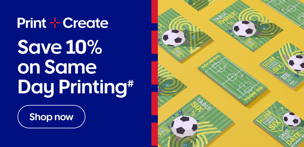 Save 10% on Same Day Printing#