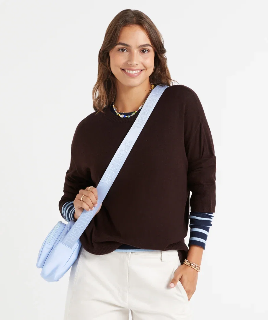 HAZEL ESSENTIAL KNIT SWEATER