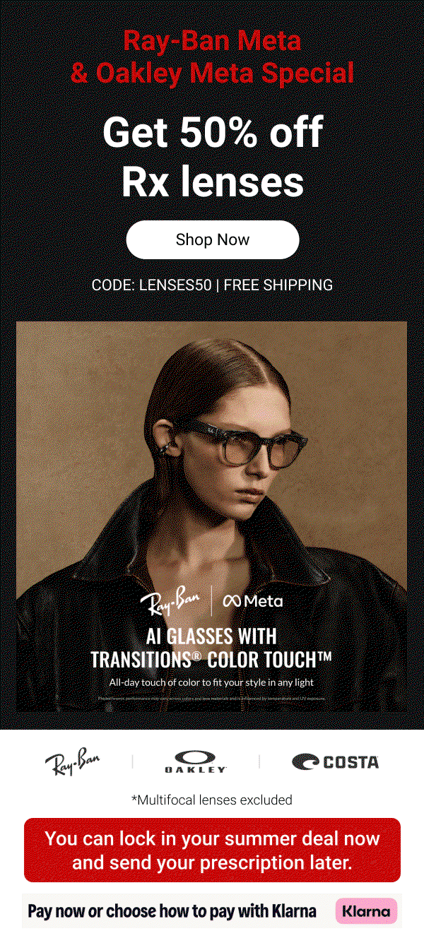  RB+OAKLEY META RX  | Code: LENESE50
