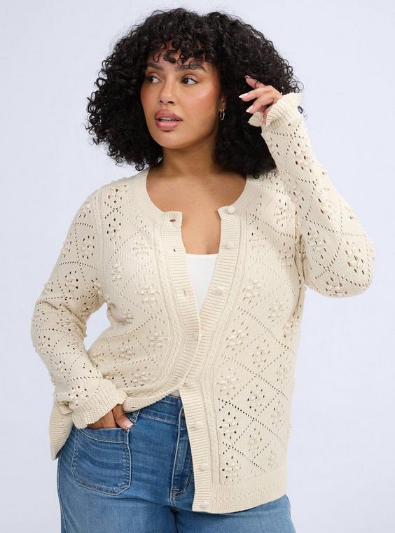 Belle Isle Ruffle Sleeve Cardigan