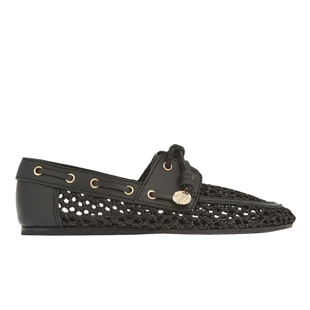 Image of Pliaria Boat Shoe Black