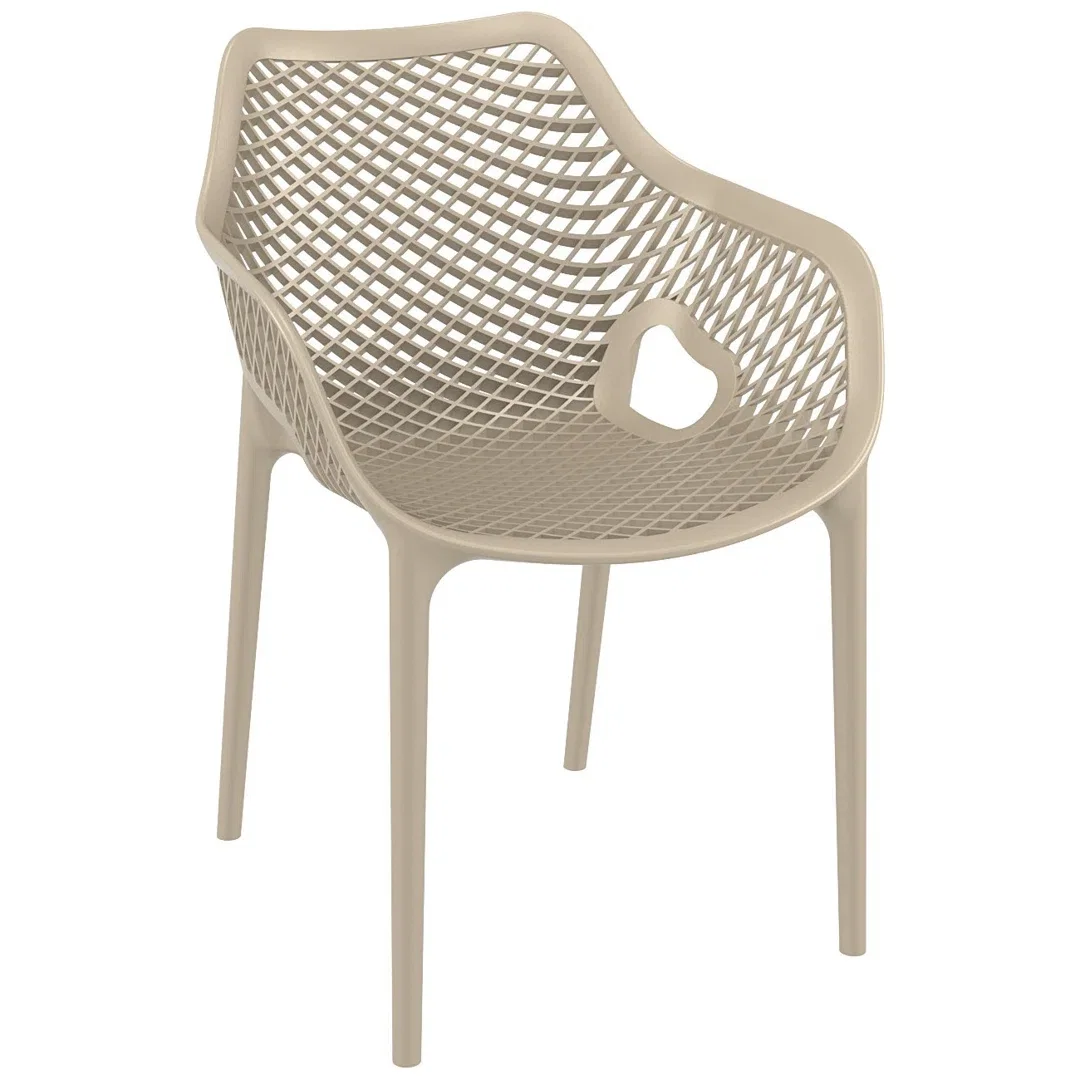 Farrah Premium All-Weather Outdoor Stacking Dining Armchair
