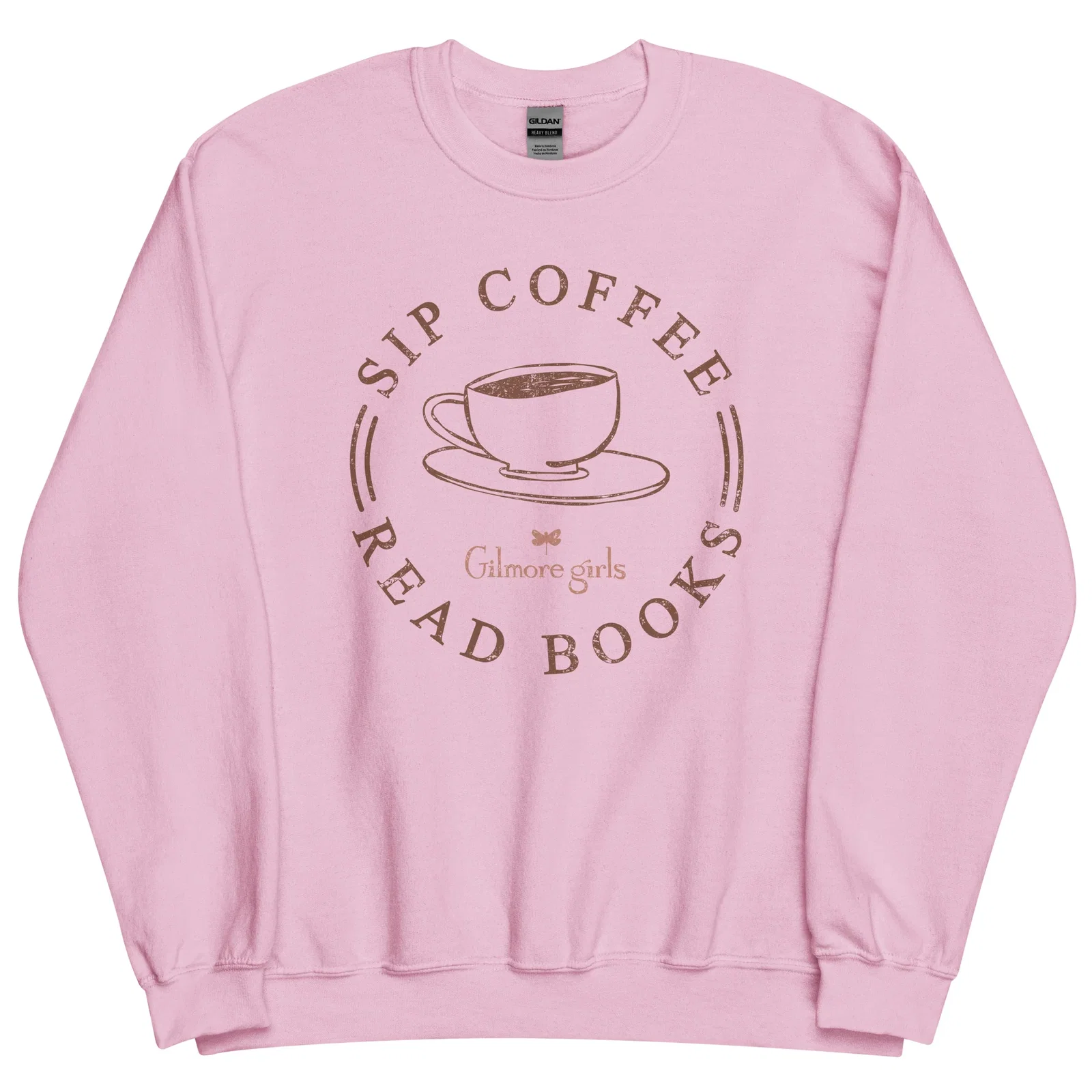 Image of Gilmore Girls Sweatshirt Sip Coffee Read Books
