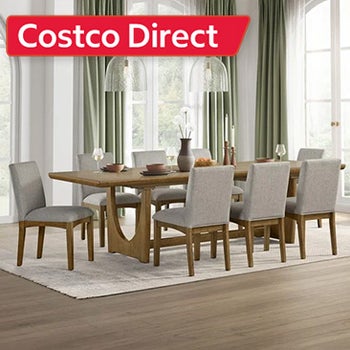 Thomasville Carmel Valley Dining Table and 8 Chairs