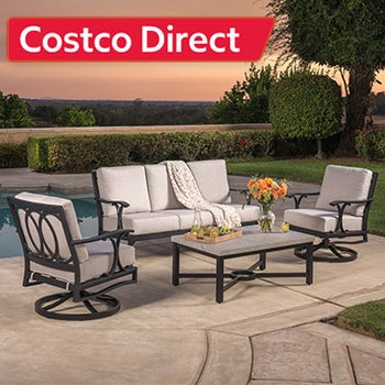 SunVilla Abington 4-piece Outdoor Patio Seating Set