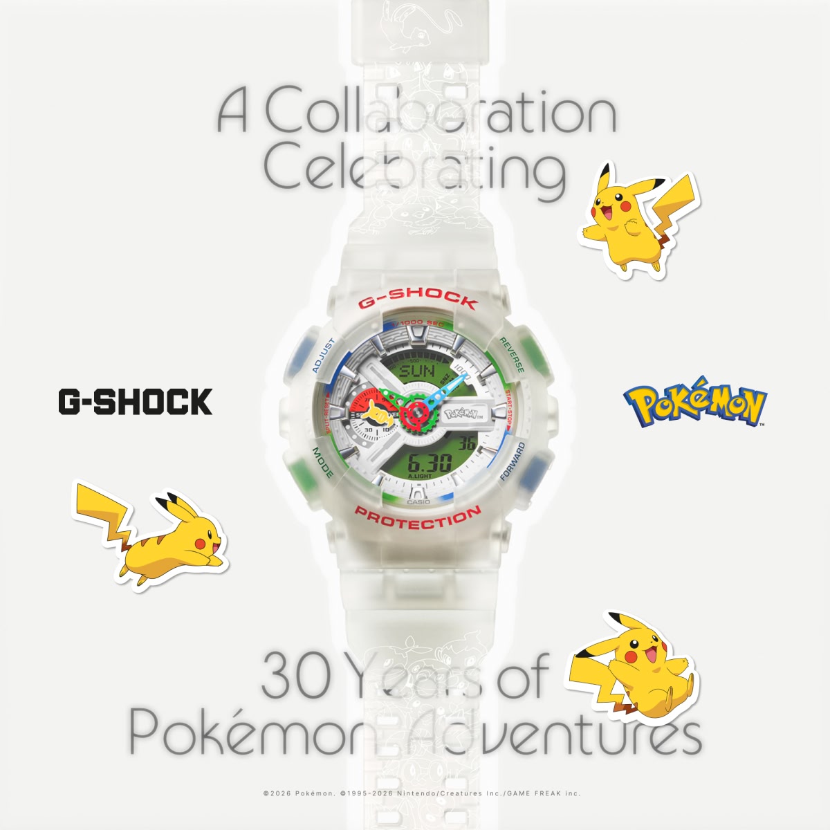 Shop the G-Shock x Pokemon collab, with an all-new digital watch