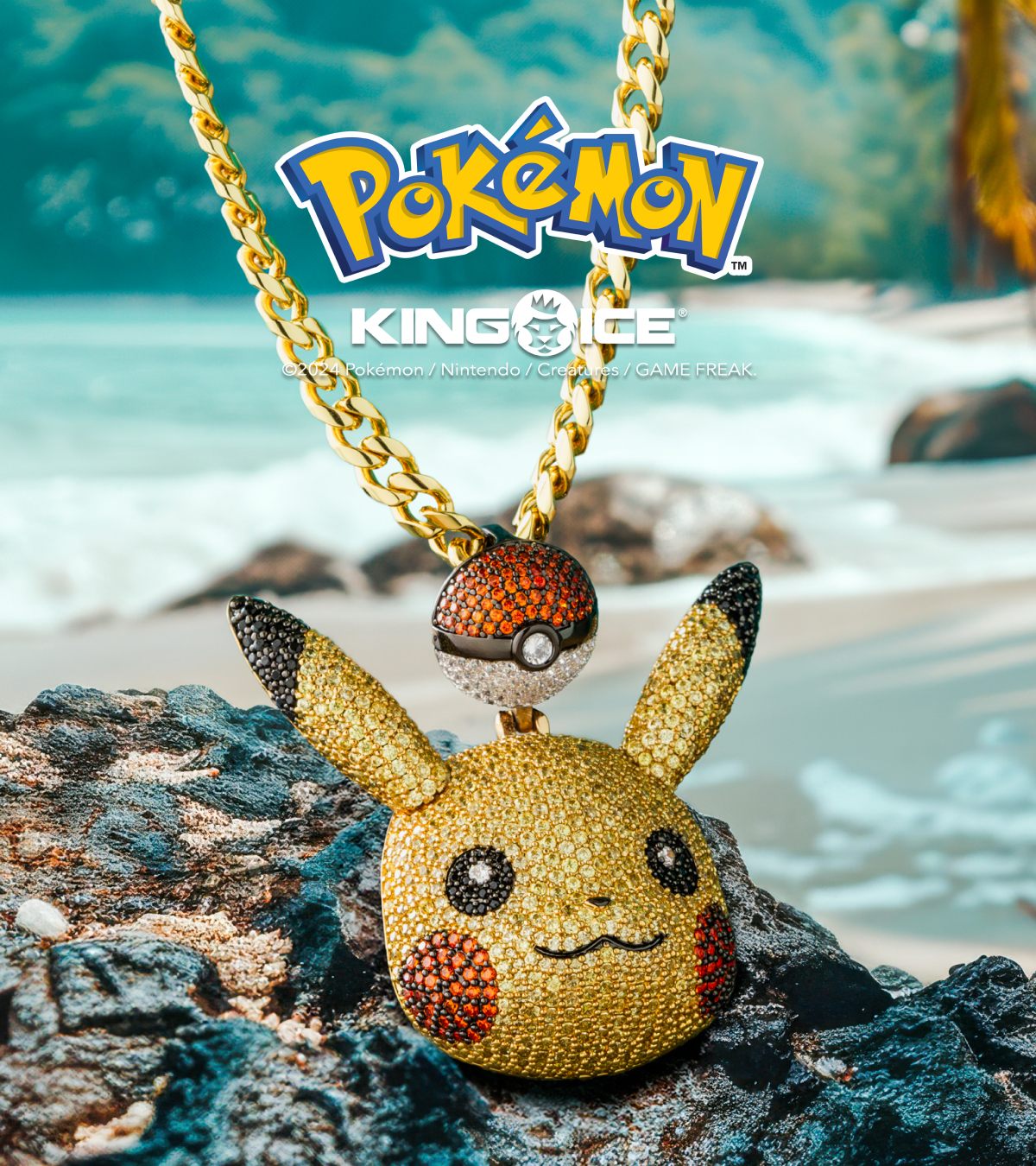 Shop all jewelry, featuring the King Ice x Pokemon collab
