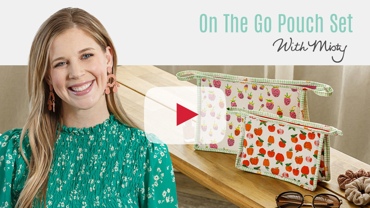 On the Go Pouch Set with Misty