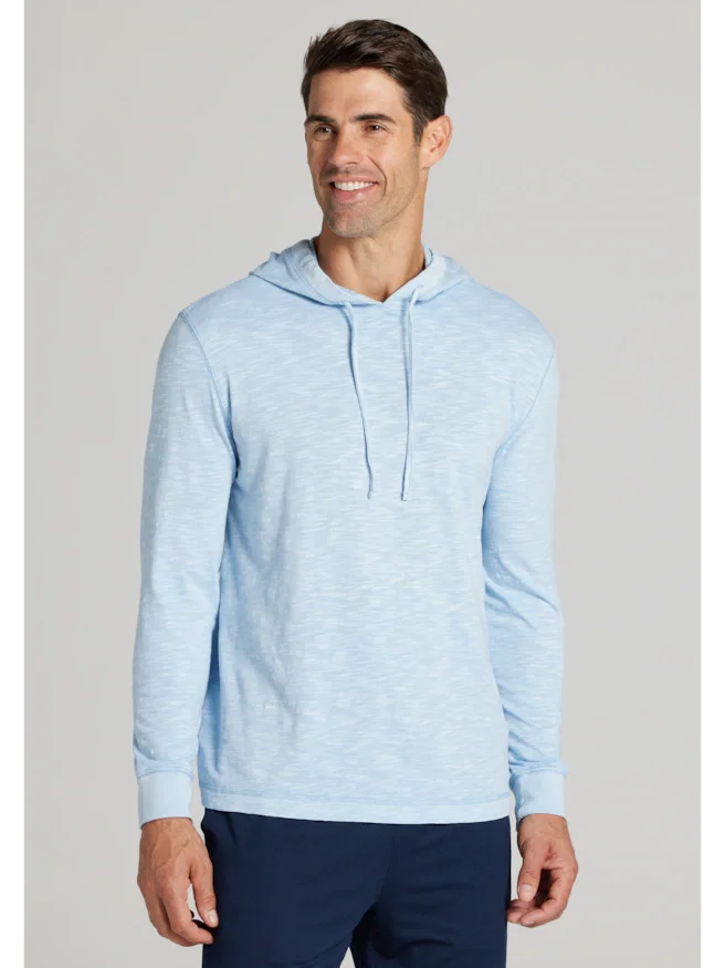 Jos. A. Bank Tailored Fit Garment-Dyed Hoodie