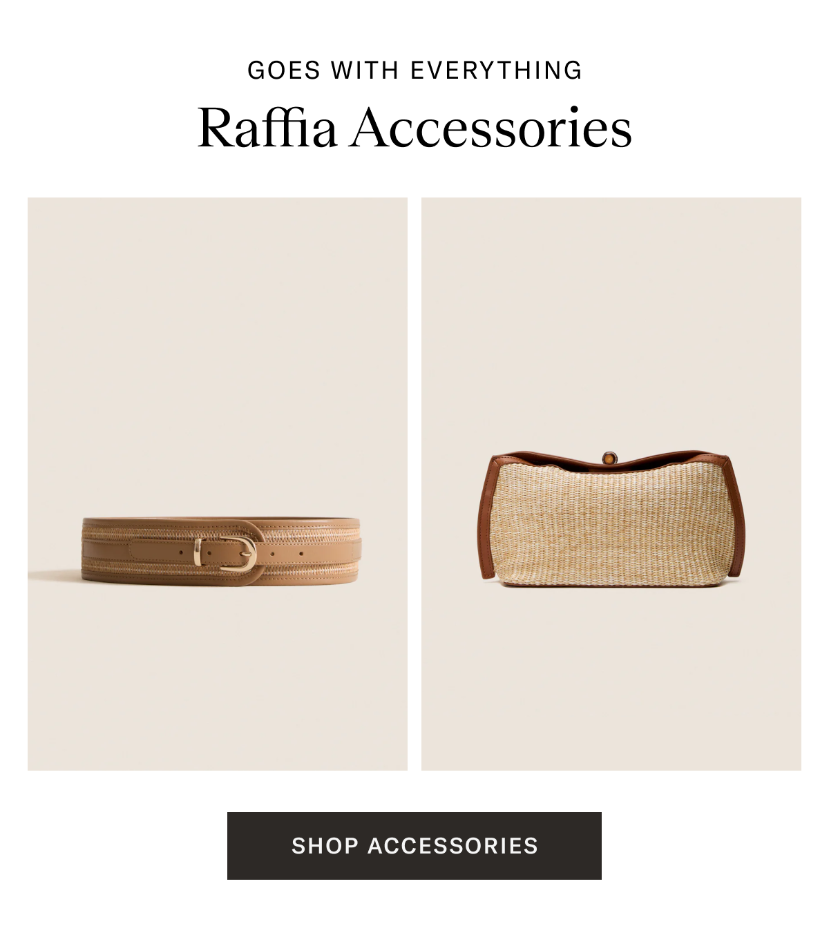 Raffia Accessories