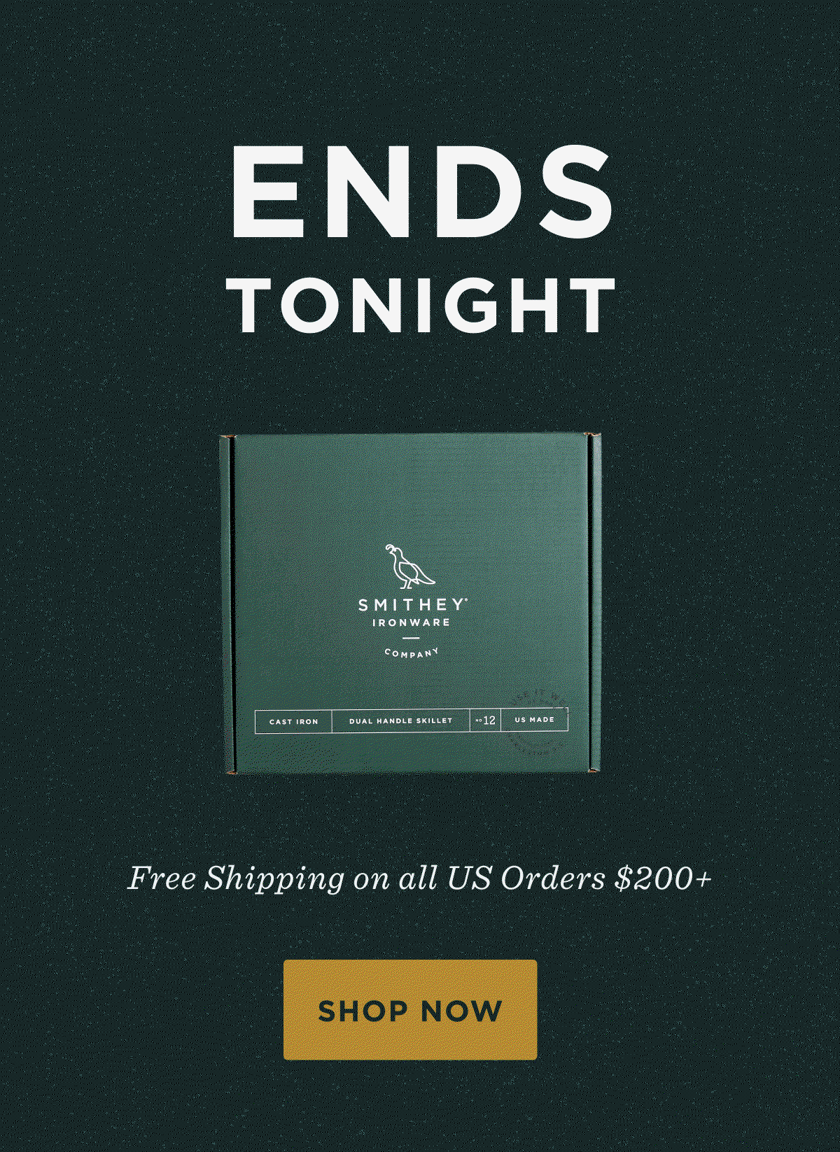 Free Shipping on all US Orders $200+