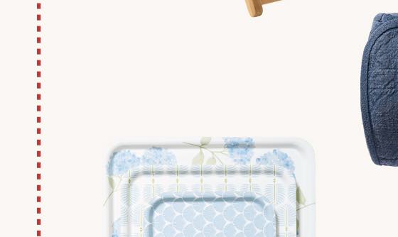 Patterned Trays