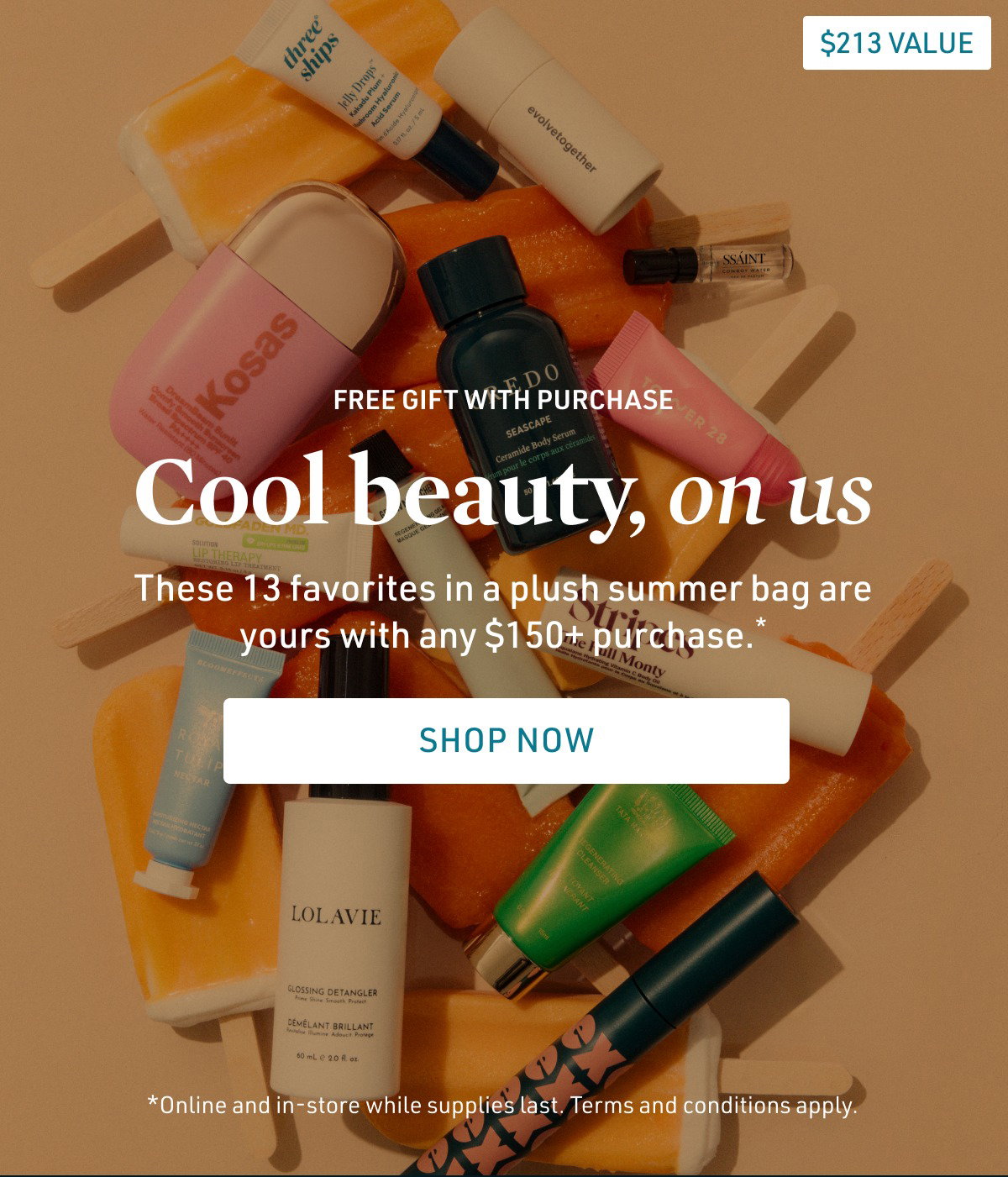 Free gift with purchase