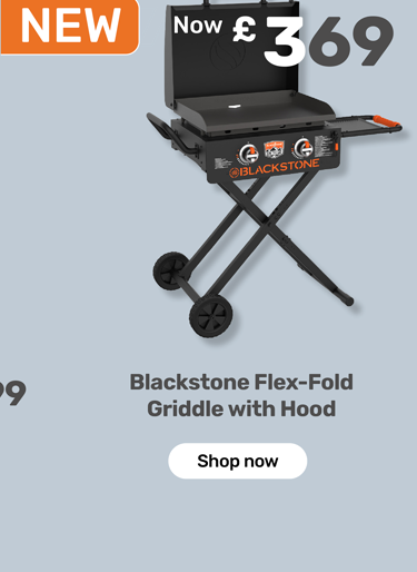 Blackstone Flex-Fold Griddle with Hood, now £369