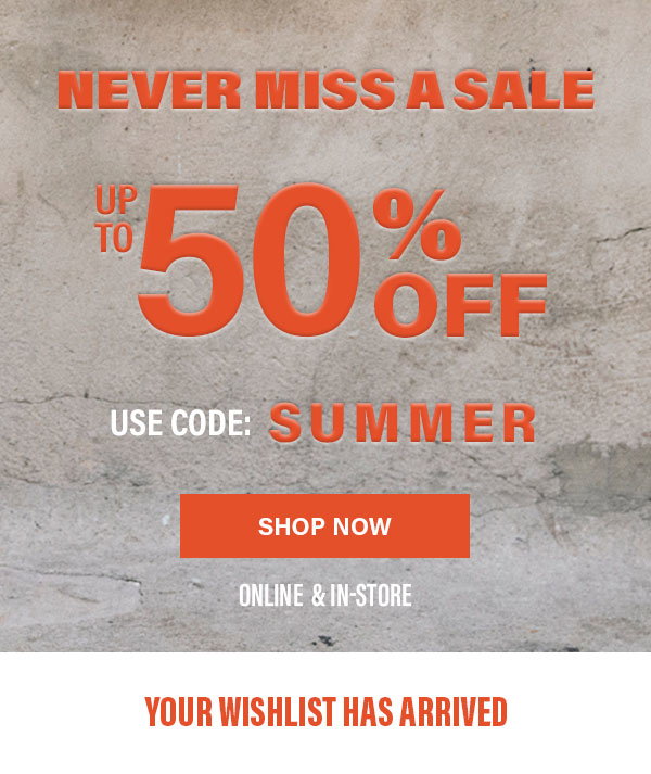Up To 50% Off