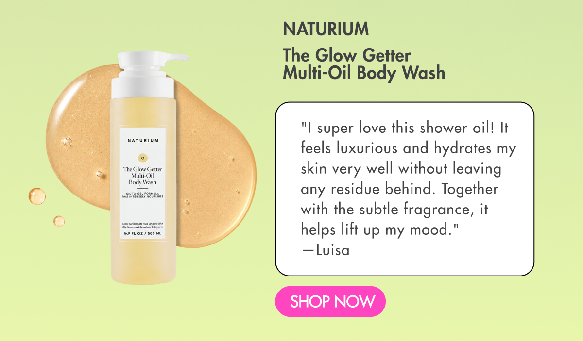 Naturium The Glow Getter Multi-Oil Body Wash
