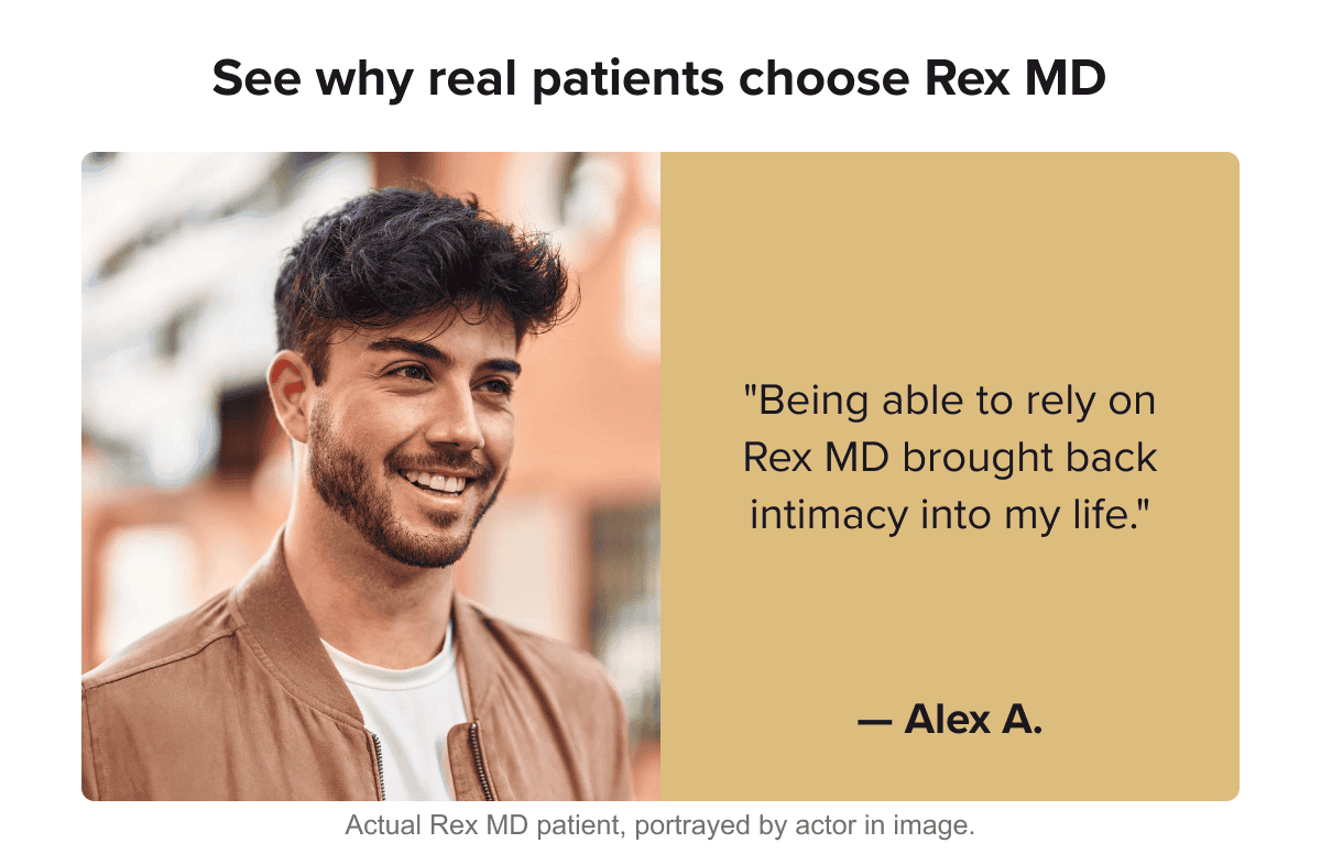 See why real patients choose Rex MD 