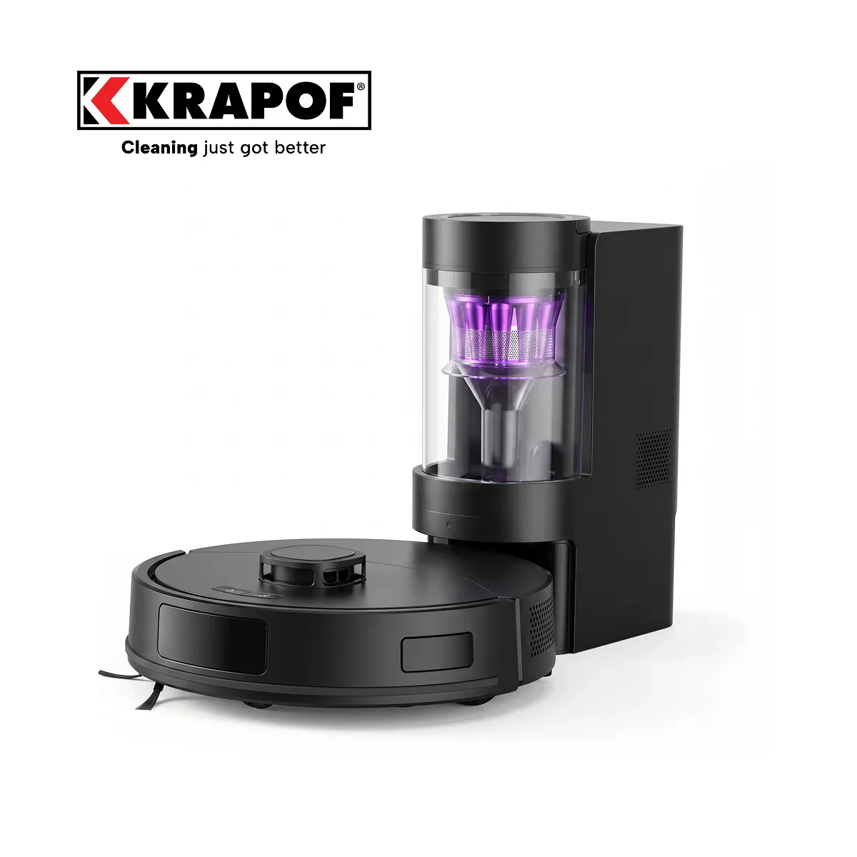 Image of Self Empty Robo VacIQ Robot Vacuum and Mop