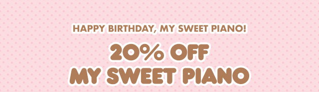 Happy Birthday My Sweet Piano | 20% OFF My Sweet Piano