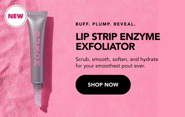 Lip strip enzyme exfoliator