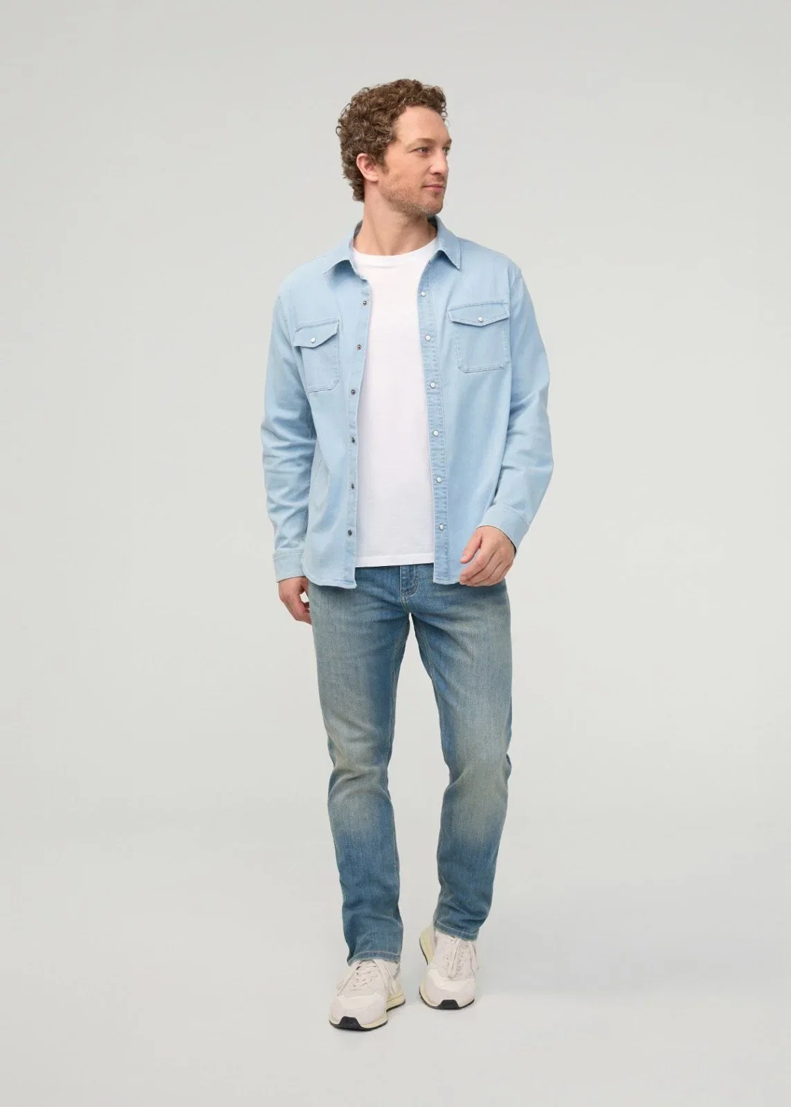 Image of Performance Denim Relaxed Taper - Outback