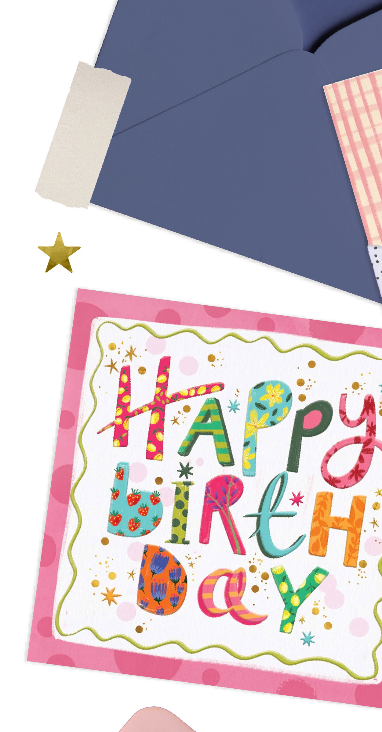 BIG BOLD BIRTHDAY CARD