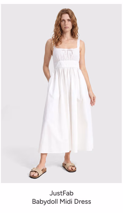 Babydoll Midi Dress