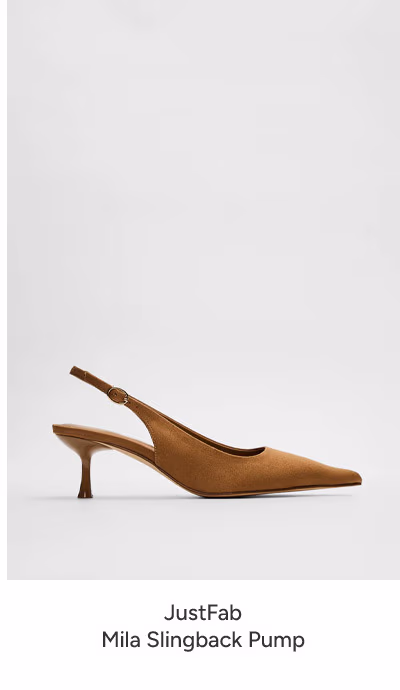Mila Slingback Pump