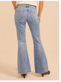 Model wearing maurices clothing.