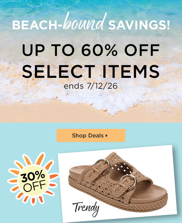 Shop Beach Bound Savings