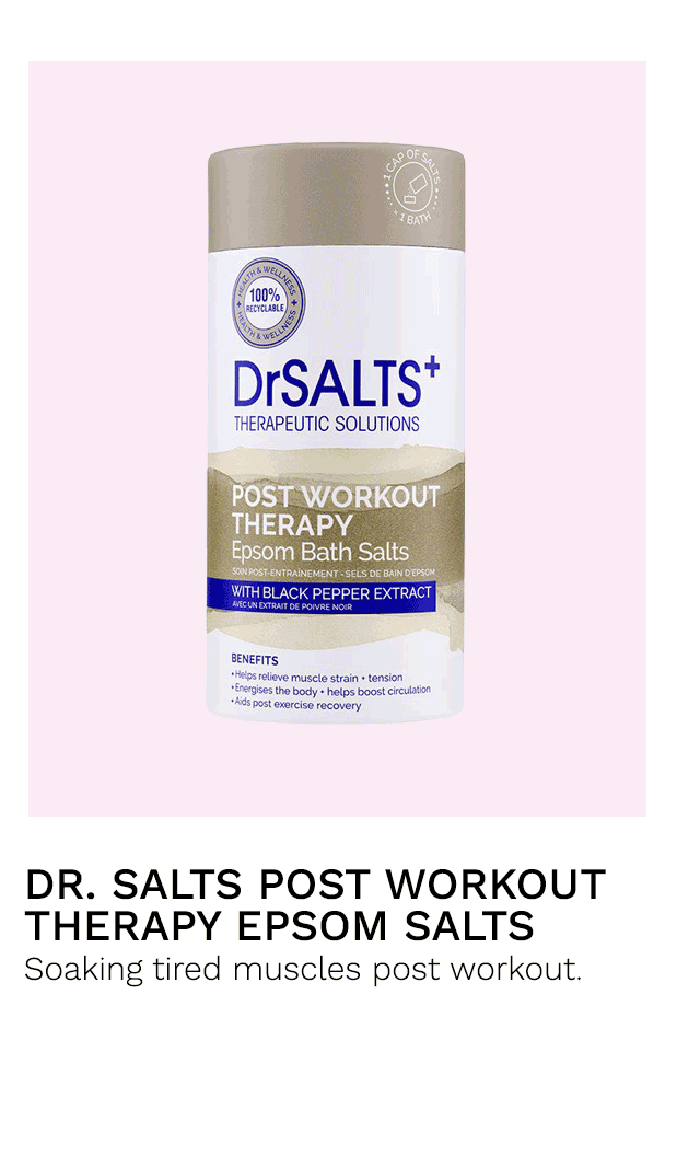 Dr. Salts Post Workout Therapy Epsom Salts 750g