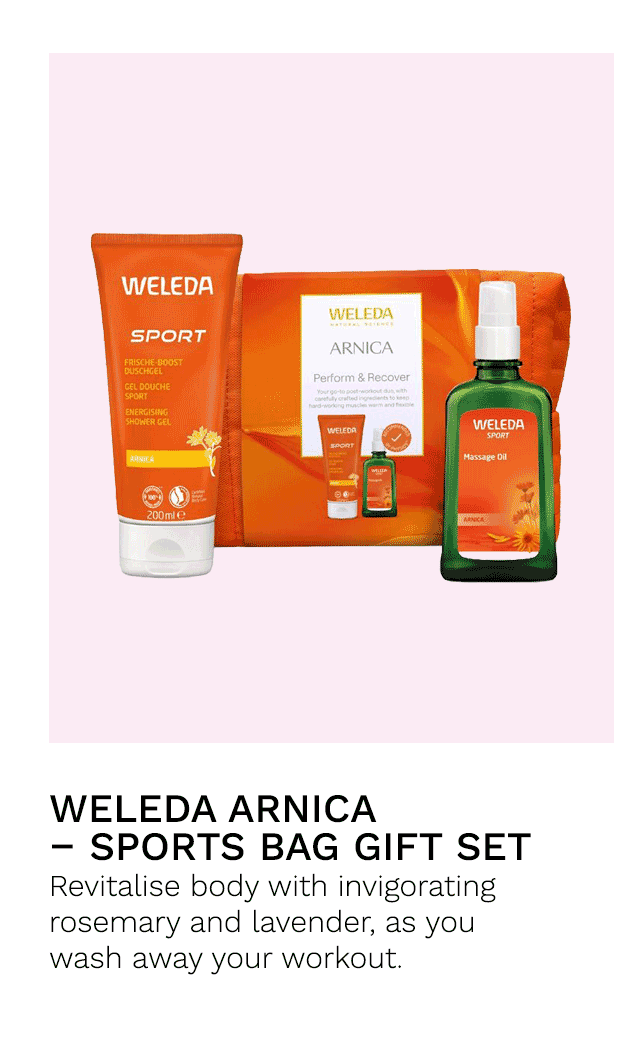 Weleda Arnica – Sports Bag Gift Set