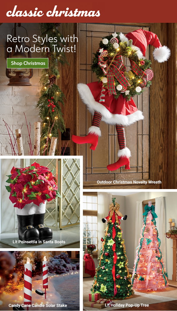 Classic Christmas Retro Styles with a Modern Twist