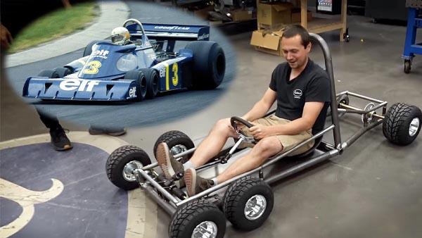 Eastwood Project P17 - A 1/2-scale Tyrrell P34 go kart