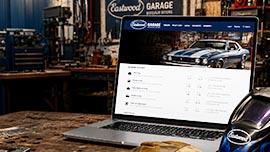 Eastwood discussion forums on laptop screen