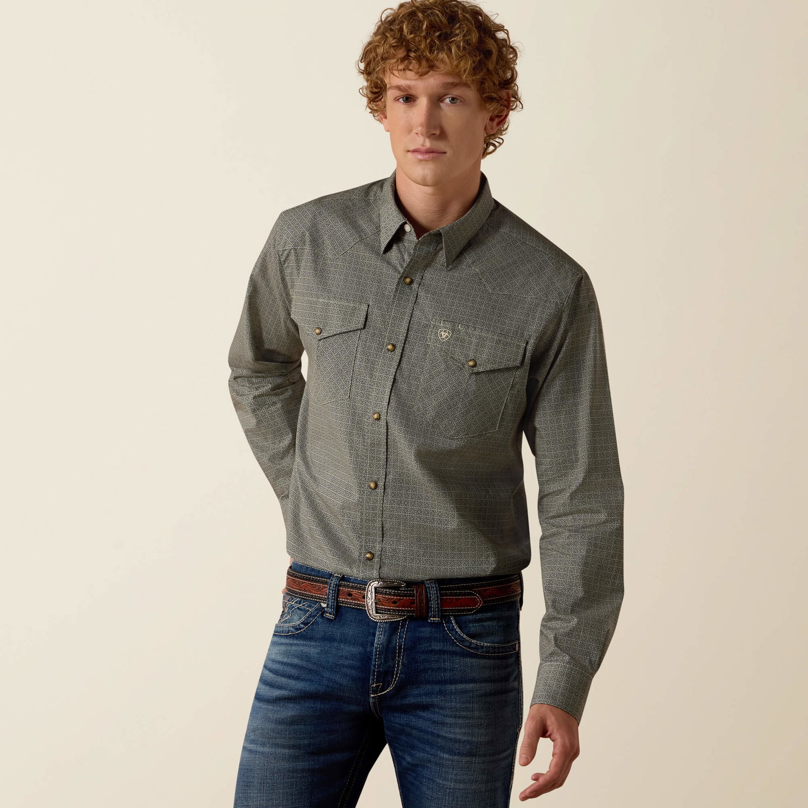 Men’s Floyd Fitted Snap Shirt