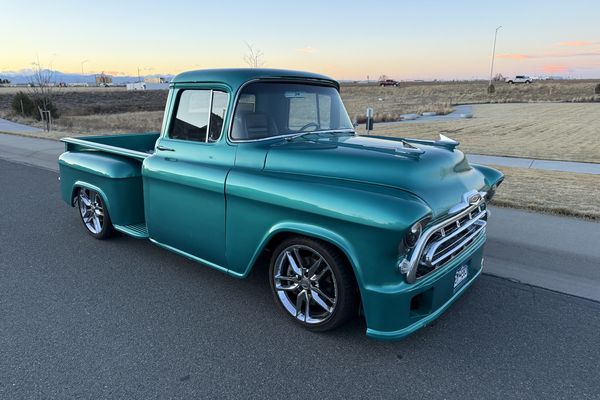 Custom Built 1957 Chevrolet 3100 Deluxe Stepside 1/2-Ton Pickup