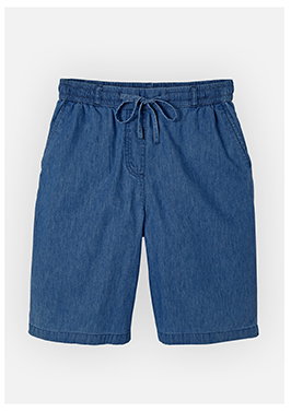 pull on cotton shorts