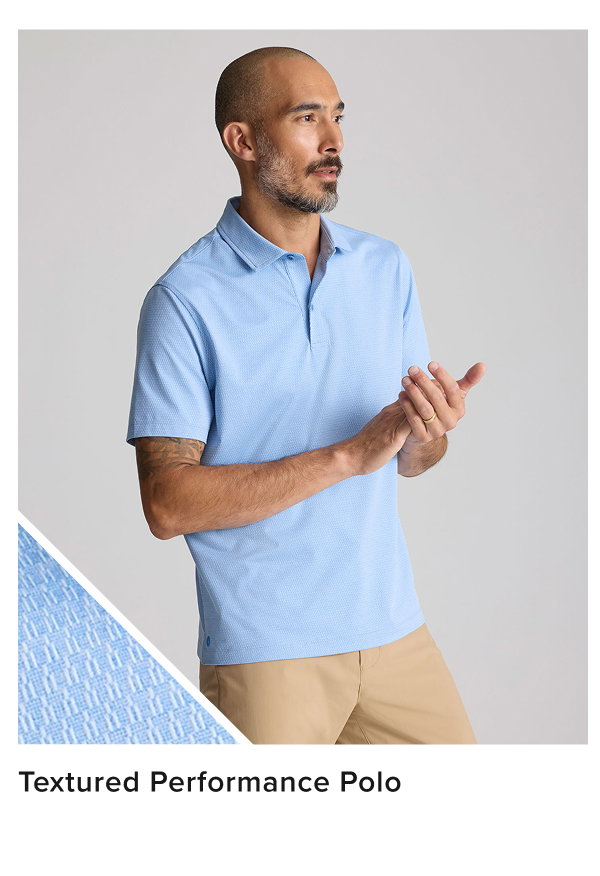 Textured Performance Polo