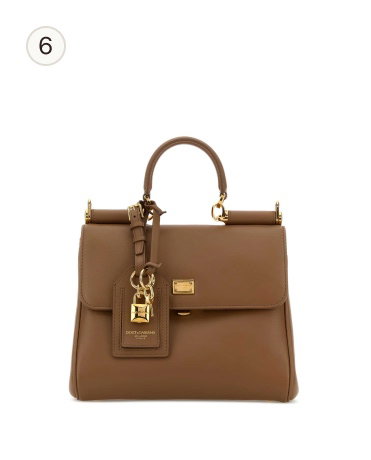 Dolce & Gabbana Top Handle Bag - Brown