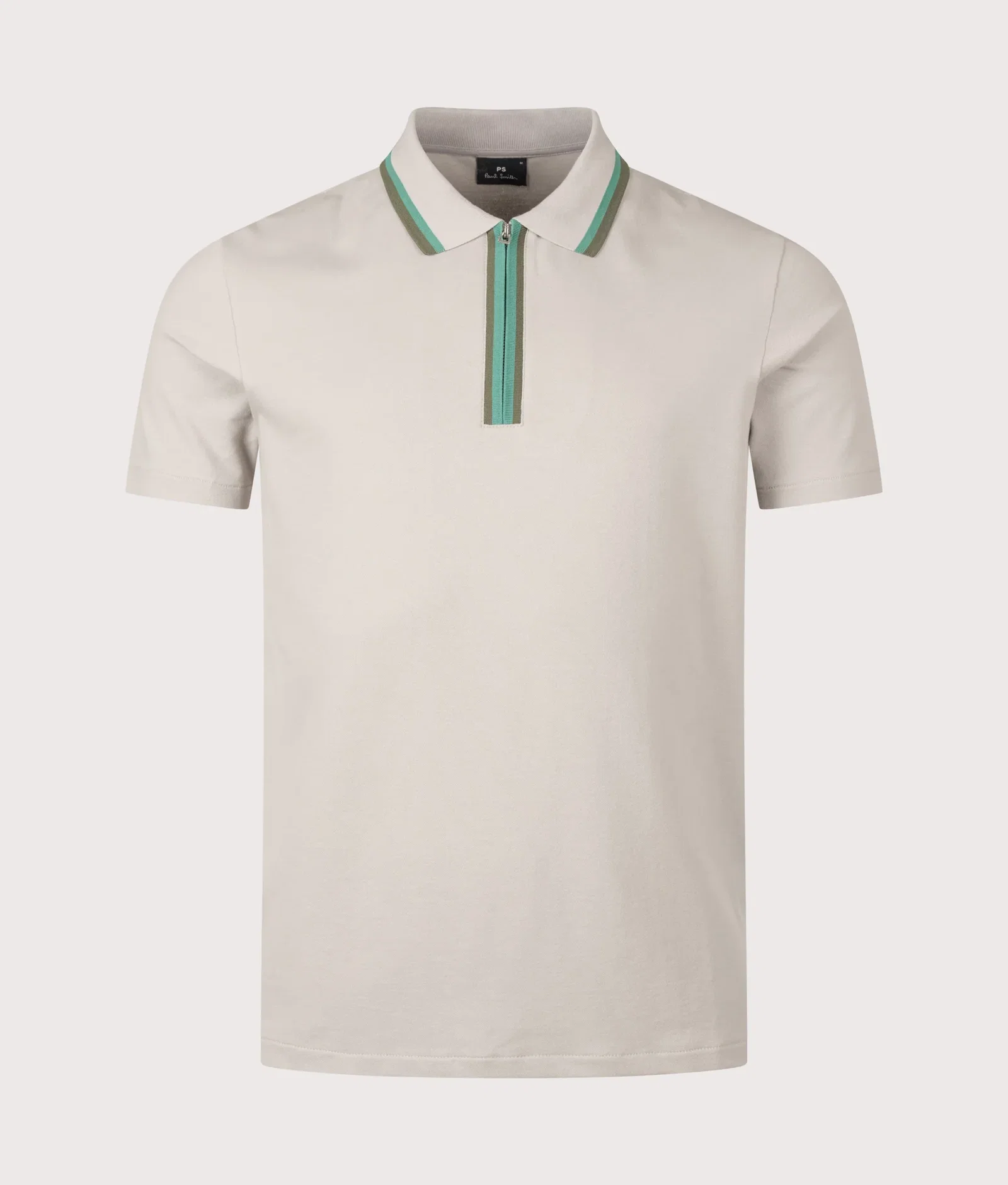Regular Fit Quarter Zip Polo Shirt