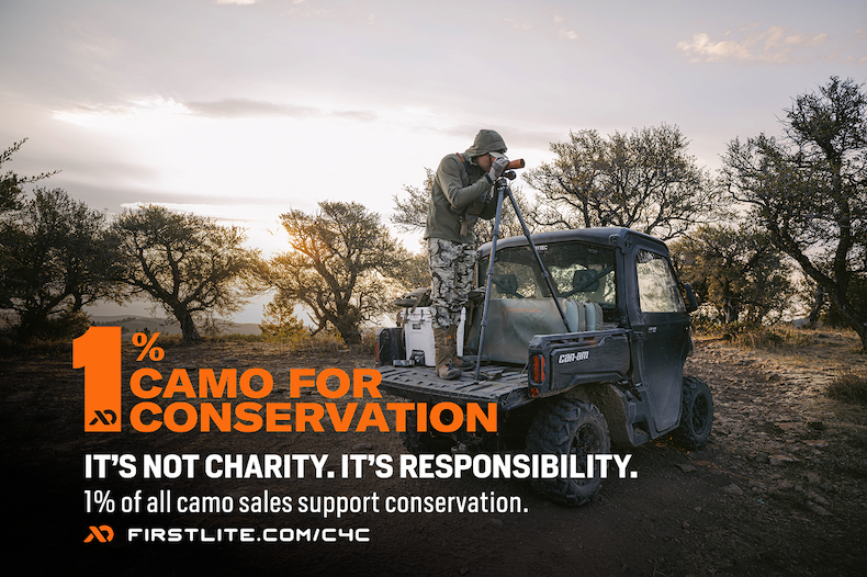 1% of all camo sales support conservation